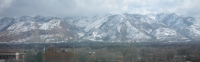 The Mountain View From the Hotel