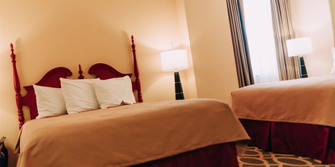 Two Queen Bed Suite with Sitting Room